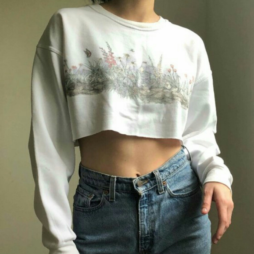cropped sweater - Picture 2 of 2